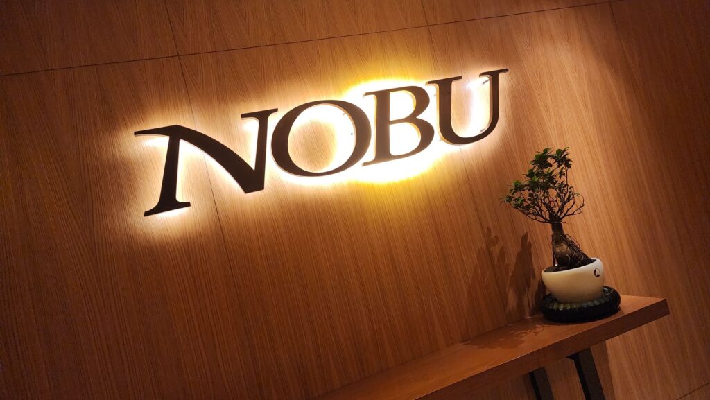 Nobu KL sign