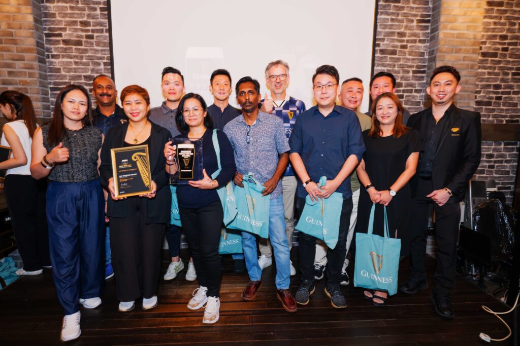 Representatives of the Guinness Top 30 Perfect Pint Bars 2026, recognised for consistently delivering quality Guinness Draught serves, based on Guinness Perfect Pint quality assessments by the Star Academy team and Rate Your Pint consumer ratings.